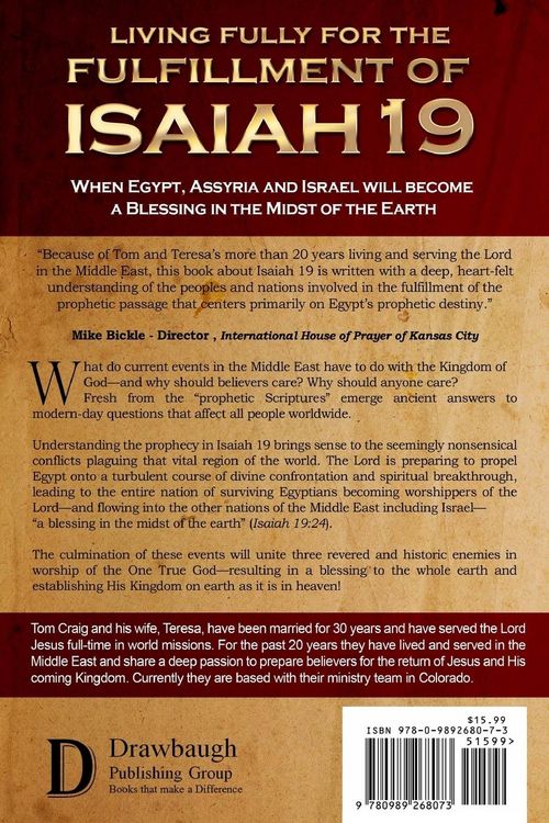 Produktbild: Living Fully for the Fulfillment of Isaiah 19