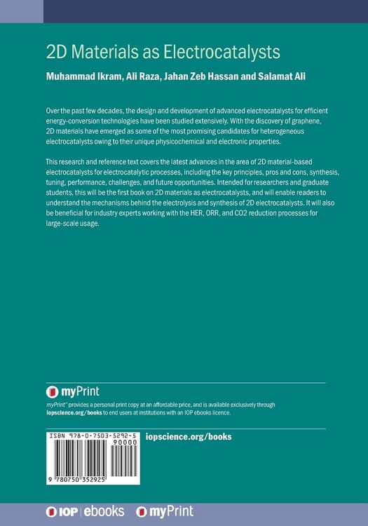 Produktbild: 2D Materials as Electrocatalysts