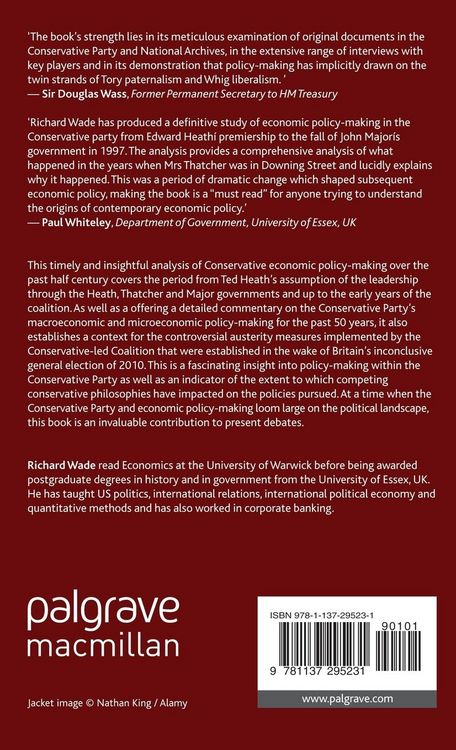 Produktbild: Conservative Party Economic Policy