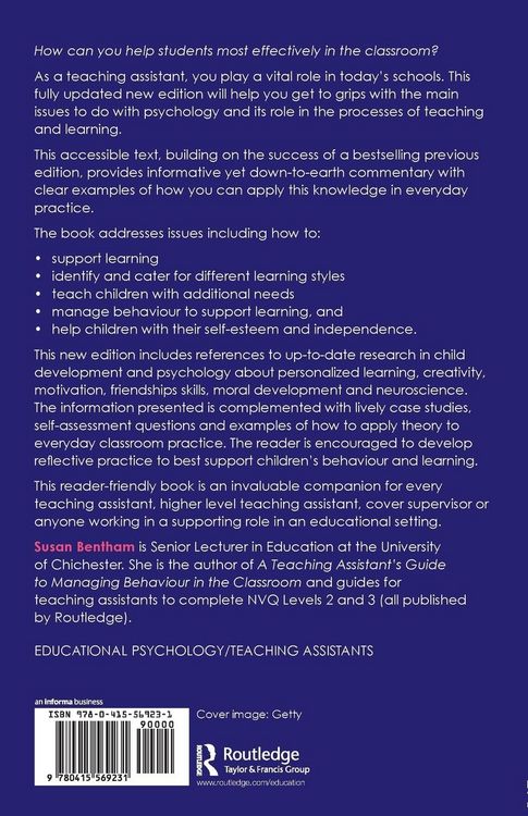 Produktbild: A Teaching Assistant's Guide to Child Development and Psychology in the Classroom
