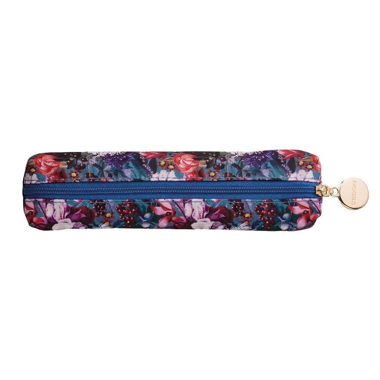 Produktbild: Easy Pencil Case Blumenbouquet petrol
