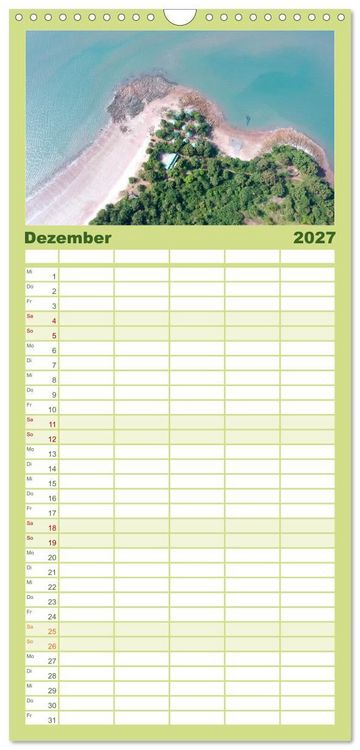 Produktbild: Familienplaner 2027 - Guinea - Das einzigartige Land in Westafrika. mit 5 Spalten (Wandkalender, 21 x 45 cm) CALVENDO