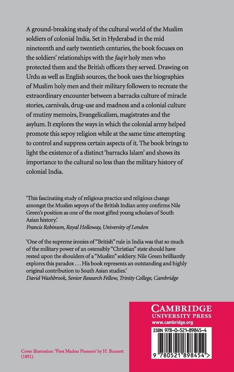 Produktbild: Islam and the Army in Colonial India