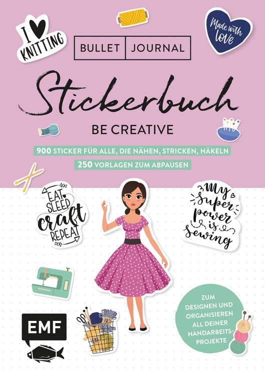 Produktbild: Bullet Journal – Stickerbuch – Be creative