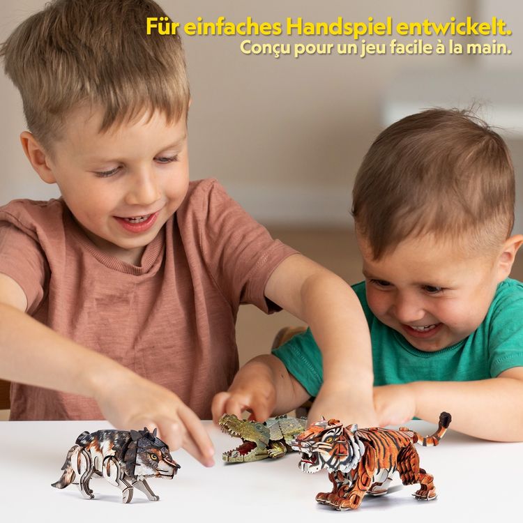 Produktbild: CUBICFUN - 3D Puzzle Tiger 87 Teile