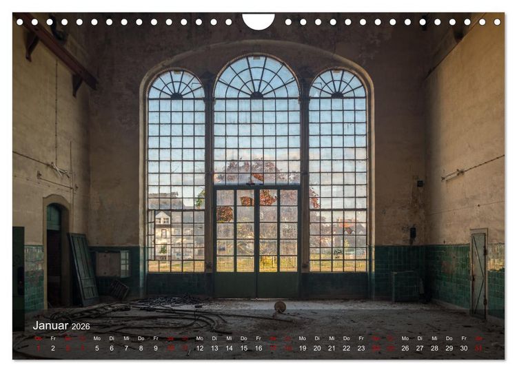 Produktbild: Vergessene Sch&auml;tze - Forgotten Treasures (Wandkalender 2026 DIN A4 quer), CALVENDO Monatskalender