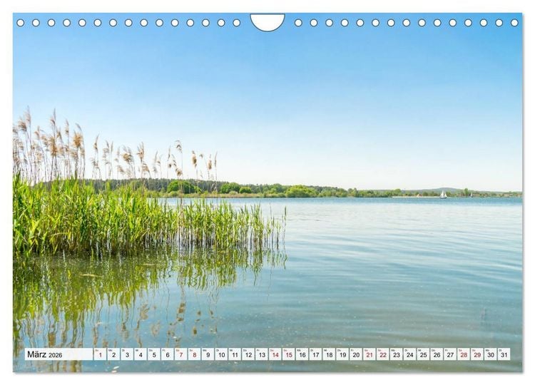 Produktbild: Unser Altm&uuml;hlsee (Wandkalender 2026 DIN A4 quer), CALVENDO Monatskalender
