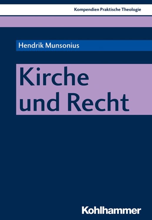 Produktbild: Kirche und Recht