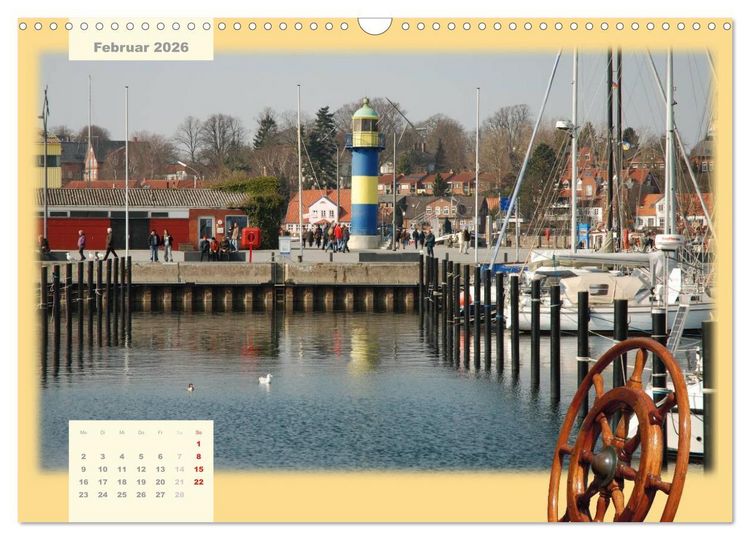Produktbild: Leuchtt&uuml;rme Schleswig-Holsteins (Wandkalender 2026 DIN A3 quer), CALVENDO Monatskalender