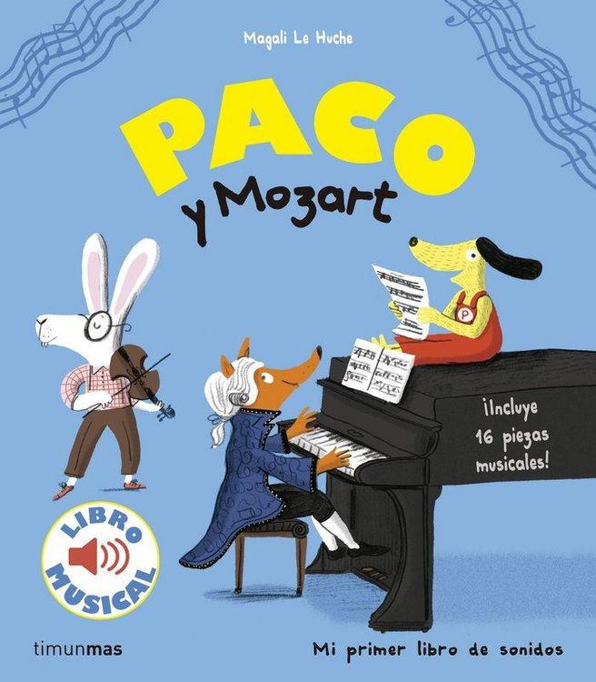 Produktbild: Paco y Mozart. Libro musical