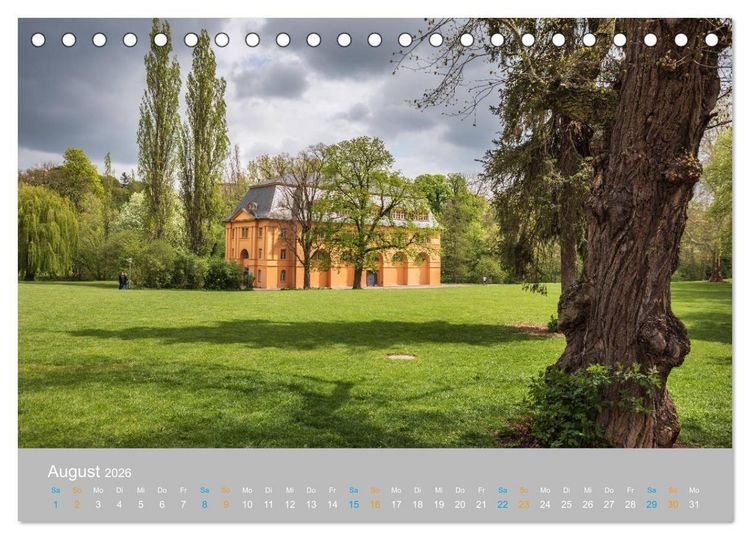 Produktbild: Weimar - das kulturelle Erbe (Tischkalender 2026 DIN A5 quer), CALVENDO Monatskalender