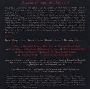 Produktbild: Behexen: Nightside Emanations