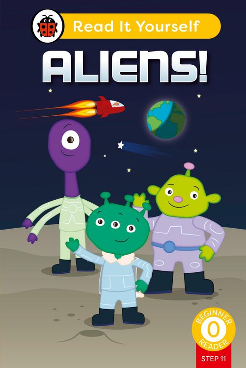 Produktbild: Aliens! (Phonics Step 11): Read It Yourself - Level 0 Beginner Reader