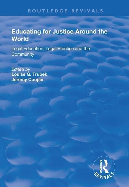 Produktbild: Trubek, L: Educating for Justice Around the World