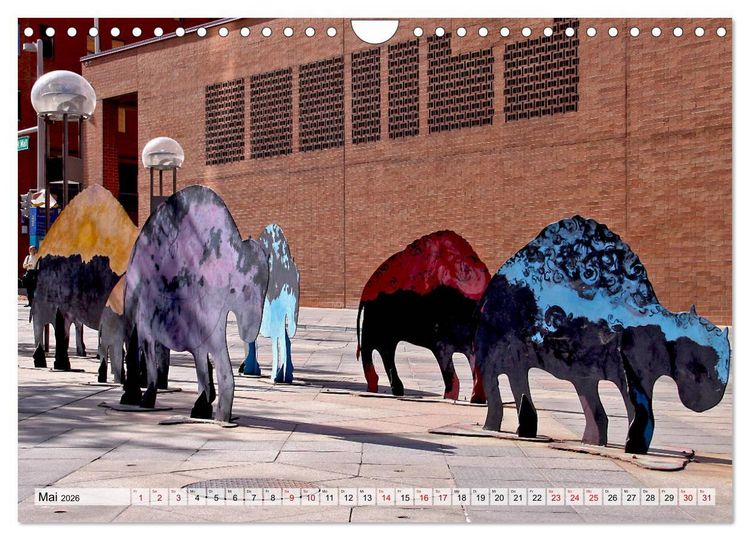 Produktbild: Denver Stadtansichten (Wandkalender 2026 DIN A4 quer), CALVENDO Monatskalender