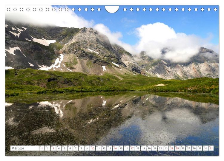 Produktbild: Frankreich - die Pyren&auml;en (Wandkalender 2026 DIN A4 quer), CALVENDO Monatskalender