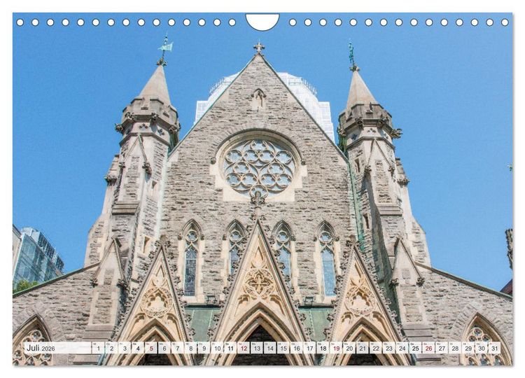 Produktbild: Montreal - klassisches Erbe in Qu&eacute;bec (Wandkalender 2026 DIN A4 quer), CALVENDO Monatskalender