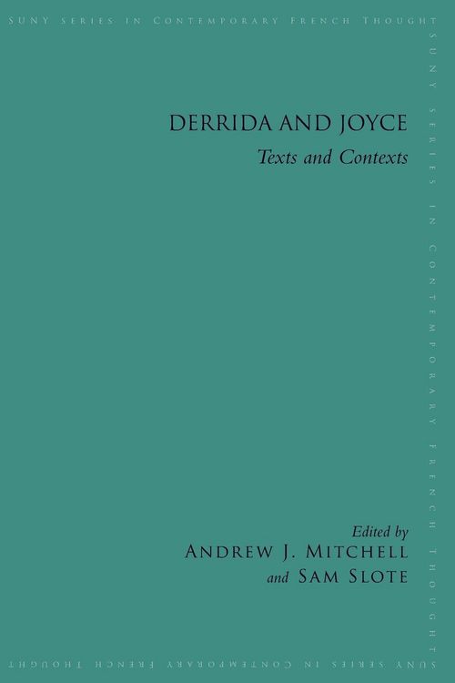 Produktbild: Derrida and Joyce
