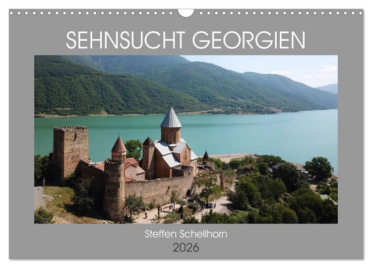 Produktbild: Sehnsucht Georgien (Wandkalender 2026 DIN A3 quer), CALVENDO Monatskalender