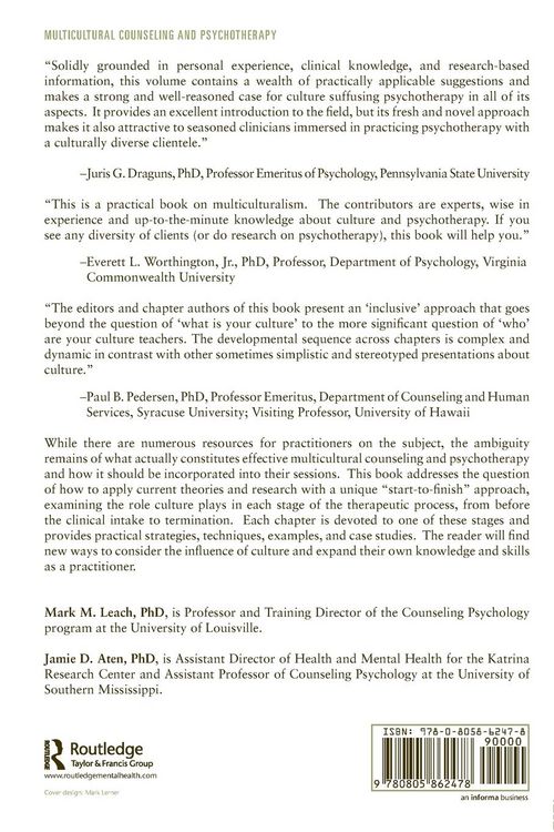 Produktbild: Culture and the Therapeutic Process