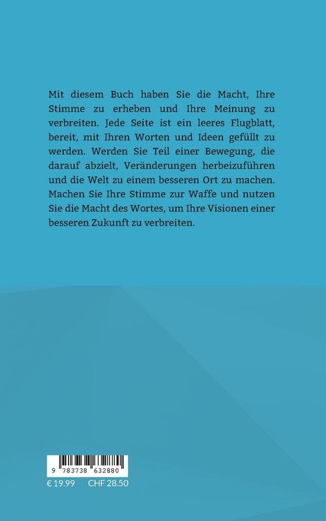 Produktbild: Flugbl&auml;tter f&uuml;r den n&auml;chsten Umsturz