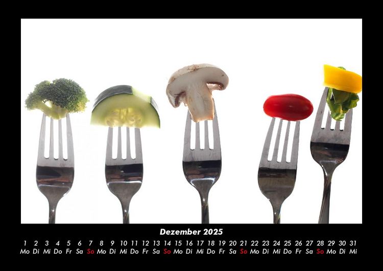 Produktbild: Gem&uuml;sekalender 2025 Fotokalender DIN A3