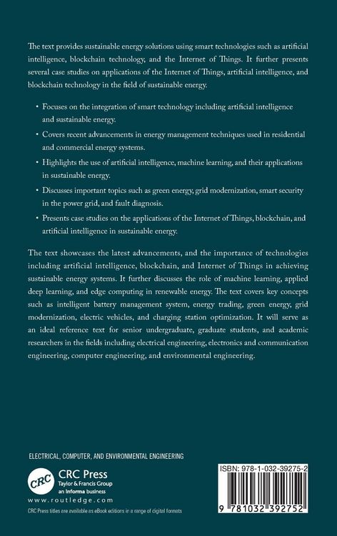 Produktbild: Sustainable Energy Solutions with Artificial Intelligence, Blockchain Technology, and Internet of Things