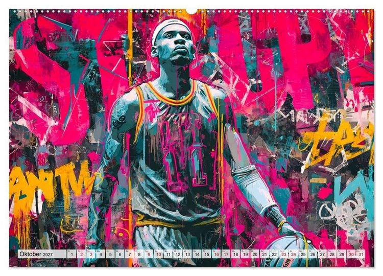 Produktbild: City Beats - Graffiti Dreams (hochwertiger Premium Wandkalender 2027 DIN A2 quer), Kunstdruck in Hochglanz
