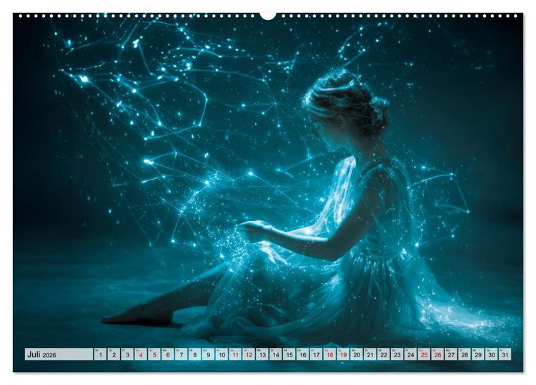 Produktbild: Im Licht der Fantasie (hochwertiger Premium Wandkalender 2026 DIN A2 quer), Kunstdruck in Hochglanz