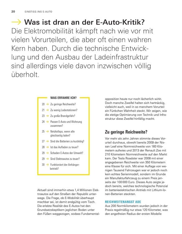 Produktbild: Umstieg aufs Elektroauto