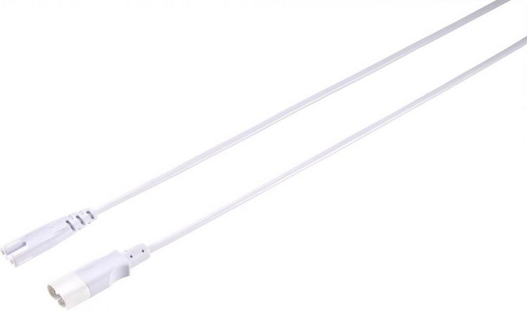 Produktbild: Sygonix SY-5043452 Strom Verl&auml;ngerungskabel Wei&szlig; 2.00m