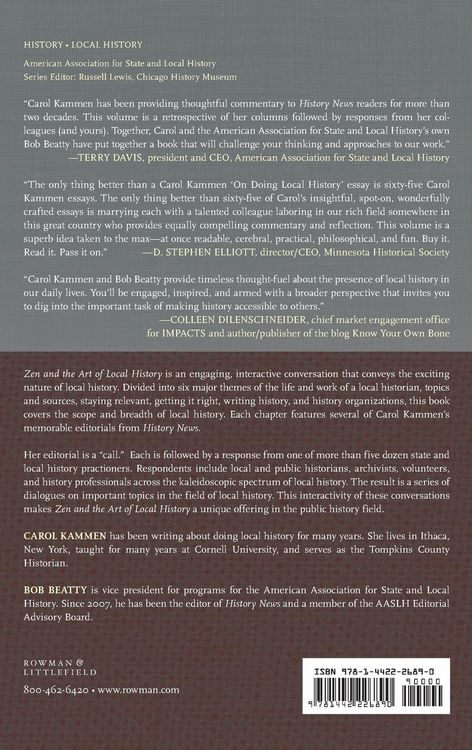 Produktbild: Zen and the Art of Local History