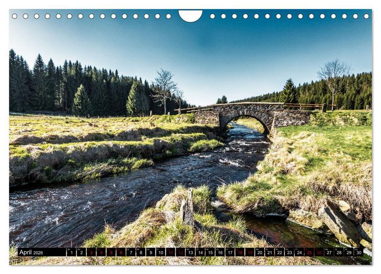 Produktbild: Landschafts-Fotografie Erzgebirge (Wandkalender 2026 DIN A4 quer), CALVENDO Monatskalender