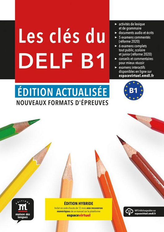 Produktbild: Les cles du DELF B1 + audio download