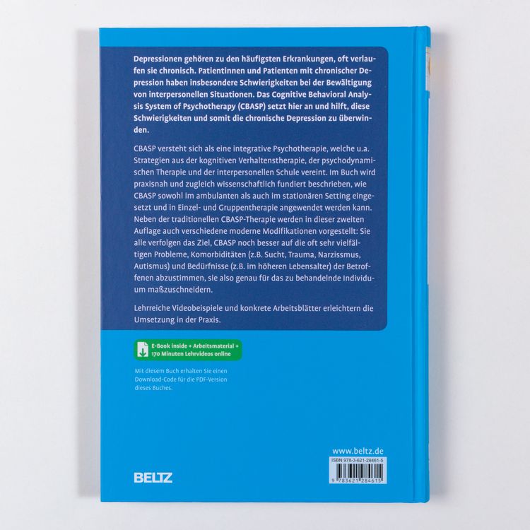 Produktbild: Praxisbuch CBASP