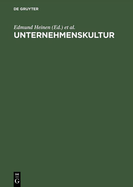 Produktbild: Unternehmenskultur