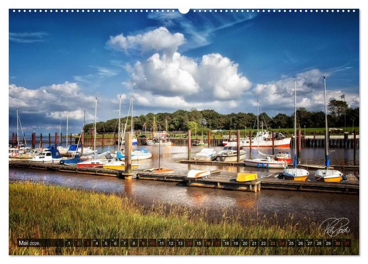 Produktbild: Friesland - Nordseebad Dangast / CH-Version (hochwertiger Premium Wandkalender 2026 DIN A2 quer), Kunstdruck in Hochglanz