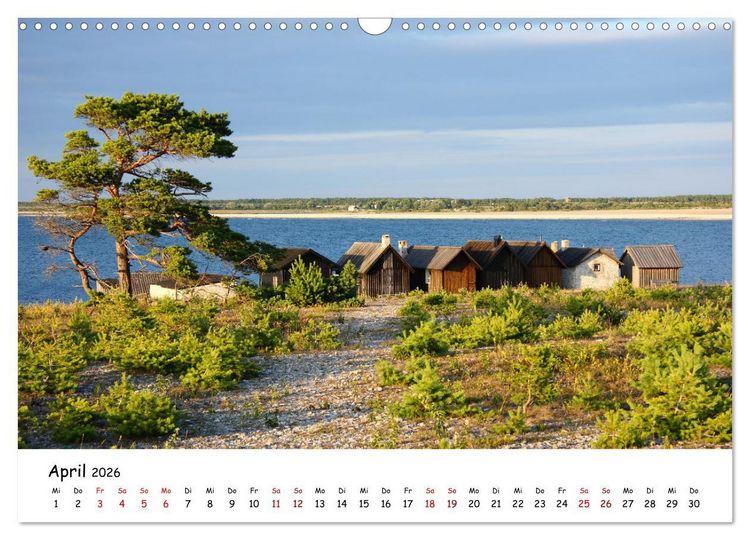 Produktbild: Gotland Impressionen (Wandkalender 2026 DIN A3 quer), CALVENDO Monatskalender