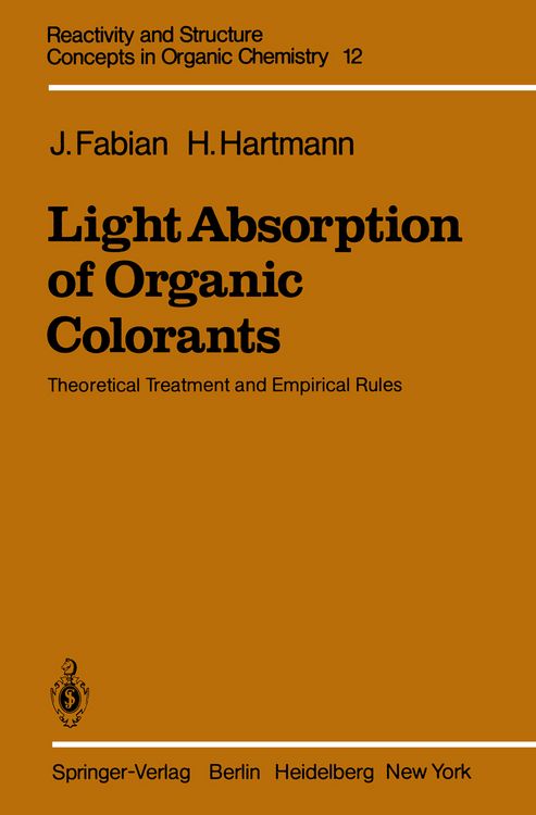 Produktbild: Light Absorption of Organic Colorants