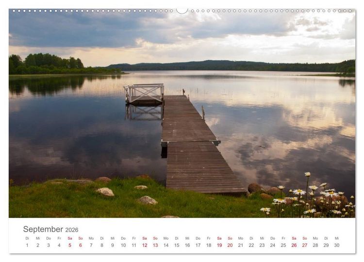Produktbild: Nordisch gut - Schweden (Wandkalender 2026 DIN A2 quer), CALVENDO Monatskalender