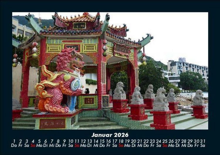 Produktbild: Tempel 2026 Fotokalender DIN A5