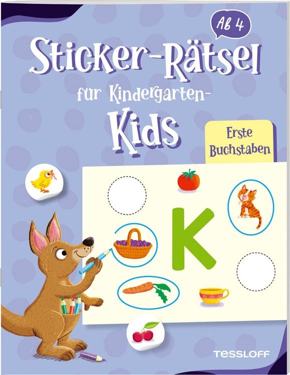 Autor Von Das Vorbild 4 Buchstaben "Sticker-Rätsel für Kindergarten-Kids. Logisches Denken" online kaufen
