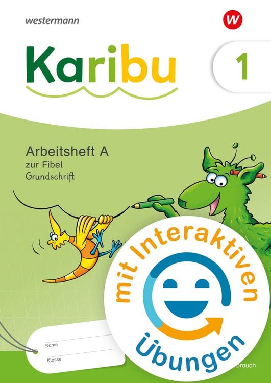 Produktbild: Arbeitsheft 1 (A) Grundschrift mit interaktiven Übungen zur Fibel Verbrauch