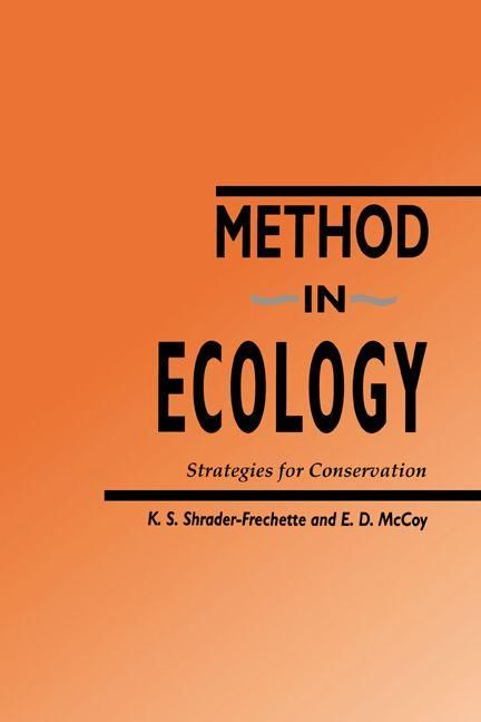 Produktbild: Method in Ecology