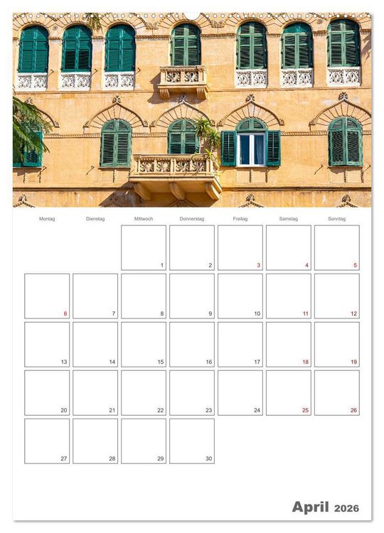 Produktbild: Palermo - Reiseziel auf Sizilien (Wandkalender 2026 DIN A2 hoch), CALVENDO Monatskalender