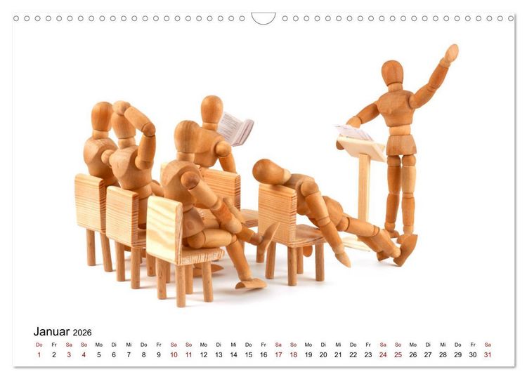 Produktbild: Ich liebe meinen Job auch dieses Jahr (Wandkalender 2026 DIN A3 quer), CALVENDO Monatskalender
