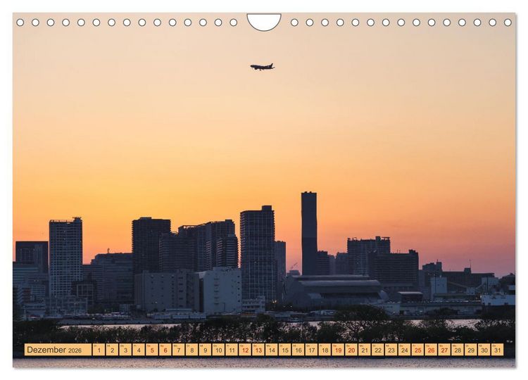 Produktbild: Impressionen aus Tokio, der Megastadt im Land der aufgehenden Sonne (Wandkalender 2026 DIN A4 quer), CALVENDO Monatskalender