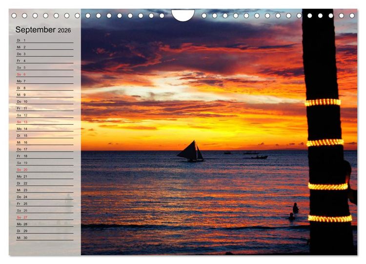 Produktbild: Traumstr&auml;nde (Wandkalender 2026 DIN A4 quer), CALVENDO Monatskalender