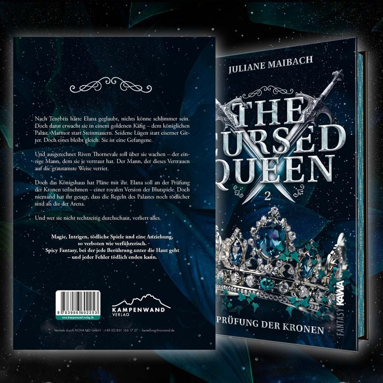 Produktbild: The Cursed Queen | Pr&uuml;fung der Kronen (Band 2)