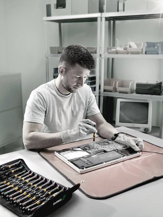 Produktbild: Wera Kraftform ESD Micro Big Pack 1 ESD Schraubendreher-Set 25teilig Kreuzschlitz Phillips, TORX, TORX Plus, Pentalobe, Schlitz, Innen-Sechskant